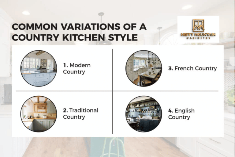 common variations of a country kitchen style 1024x682 1 Top 10 Popular Kitchen Styles (plus pictures of each)